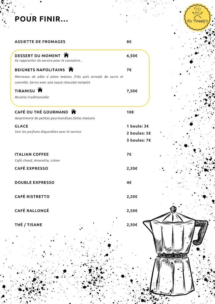 Menü_Au Tweety's Restaurant_Montigny-lès-Metz_Bild_4