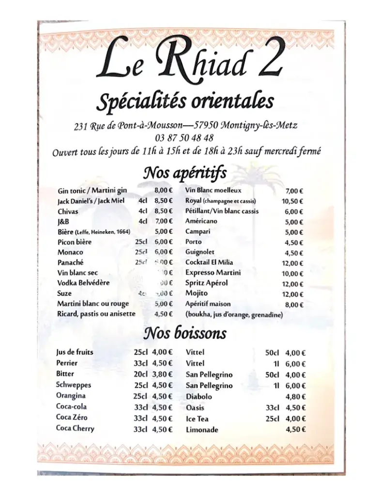 Menü_Le Rhiad II_Montigny-lès-Metz_Bild_1