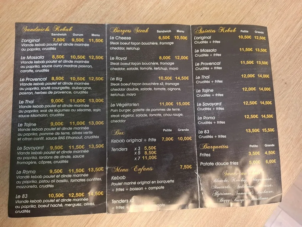 Menu_Kebab Le 83 restaurant_Moulins-lès-Metz_image_2