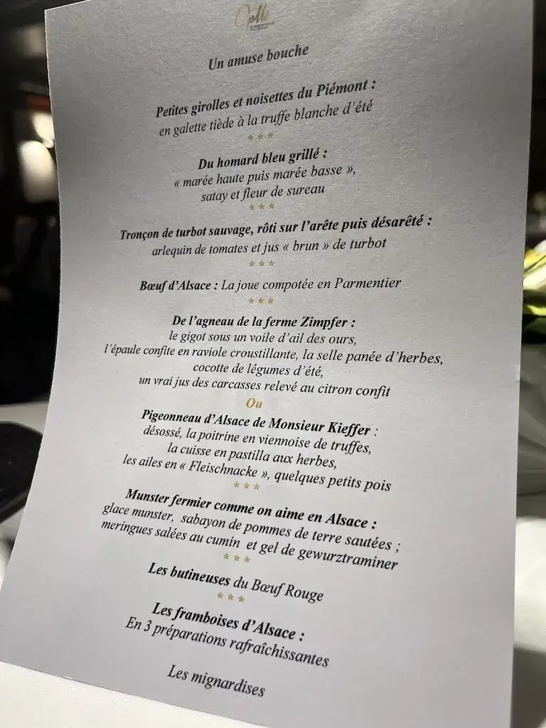 Menü_Hôtel Restaurant Au Boeuf Rouge_Niederschaeffolsheim_Bild_2