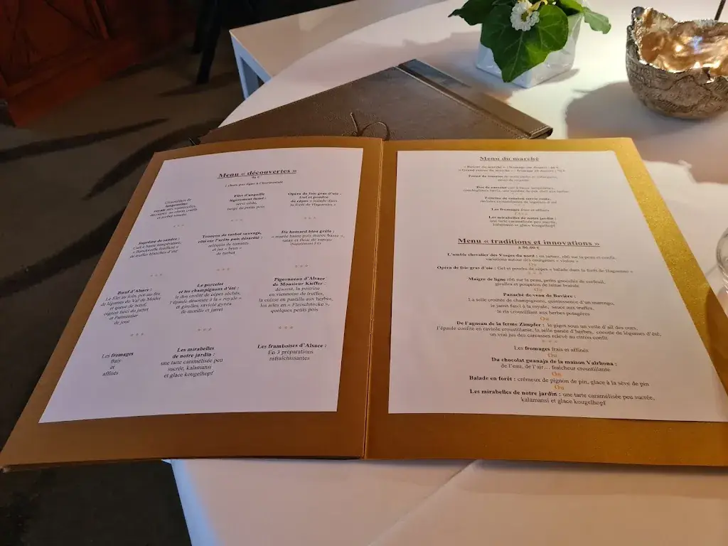 Menü_Hôtel Restaurant Au Boeuf Rouge_Niederschaeffolsheim_Bild_4