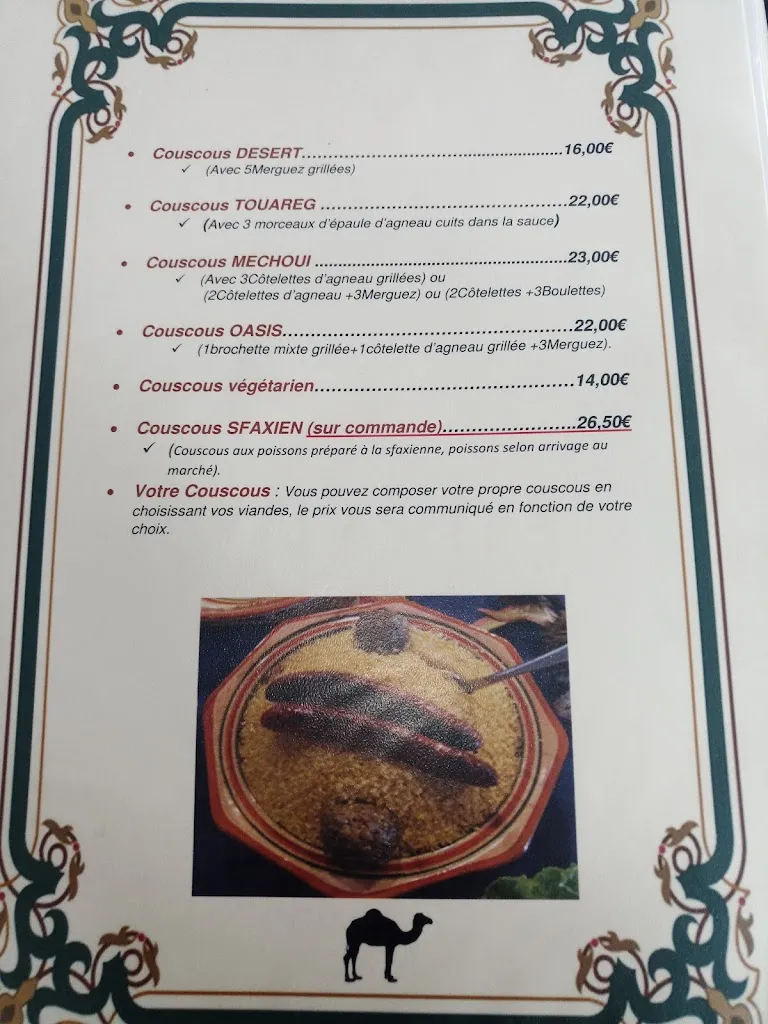 Menu_Restaurant Le Dromadaire_Sélestat_image_2