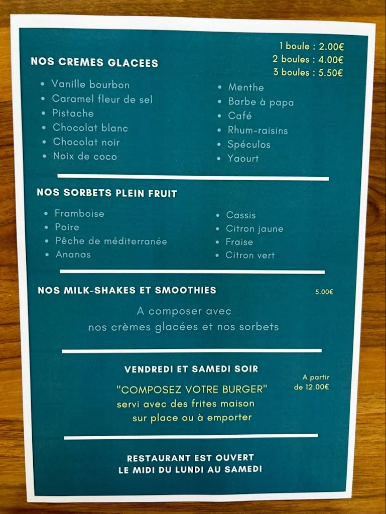 Menu_Le Glacier_Montbrison_image_1