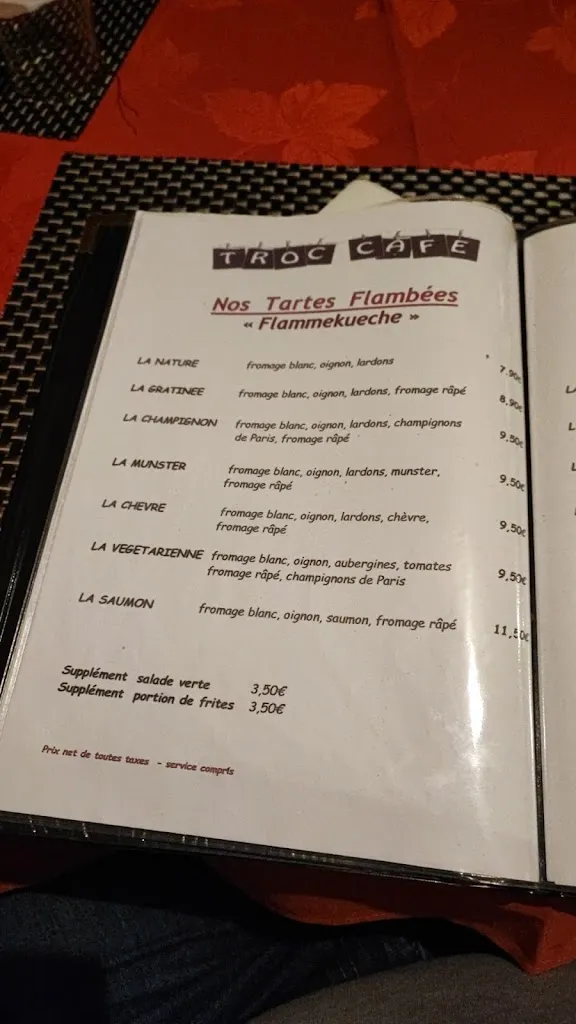 Menu_Troc Café Sélestat - Cuisine Alsacienne Traditionnelle et Tarte Flambée_Sélestat_image_4
