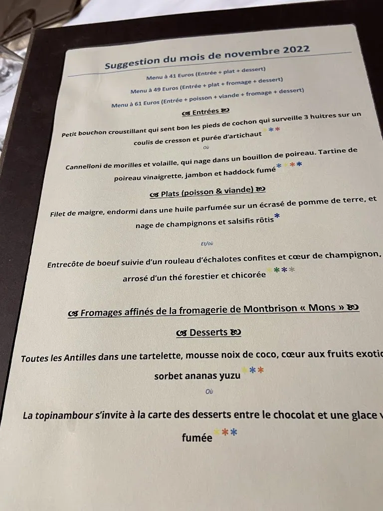 Menu_Le Clos de Montarcher_Montarcher_image_2