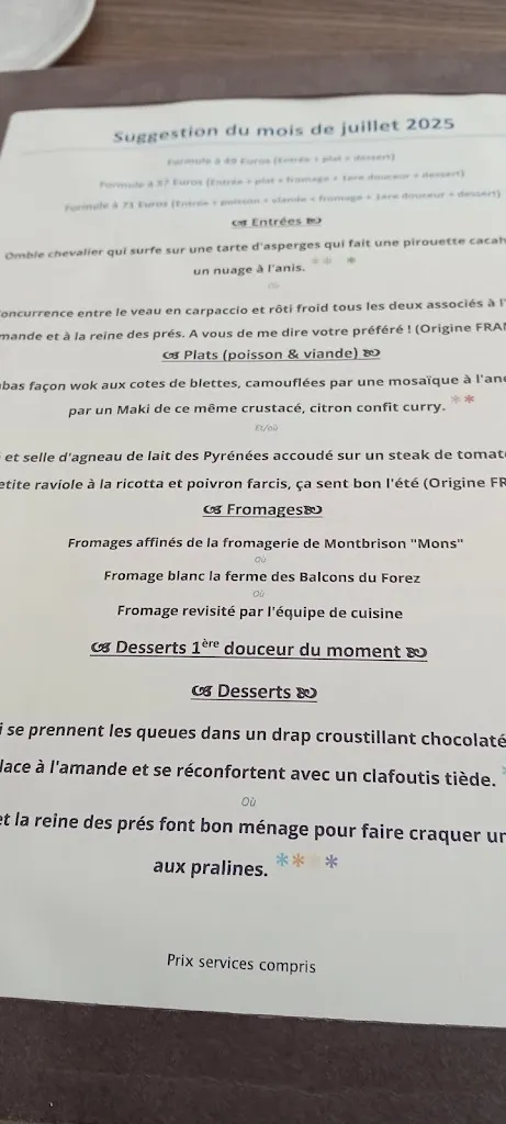 Menu_Le Clos de Montarcher_Montarcher_image_3