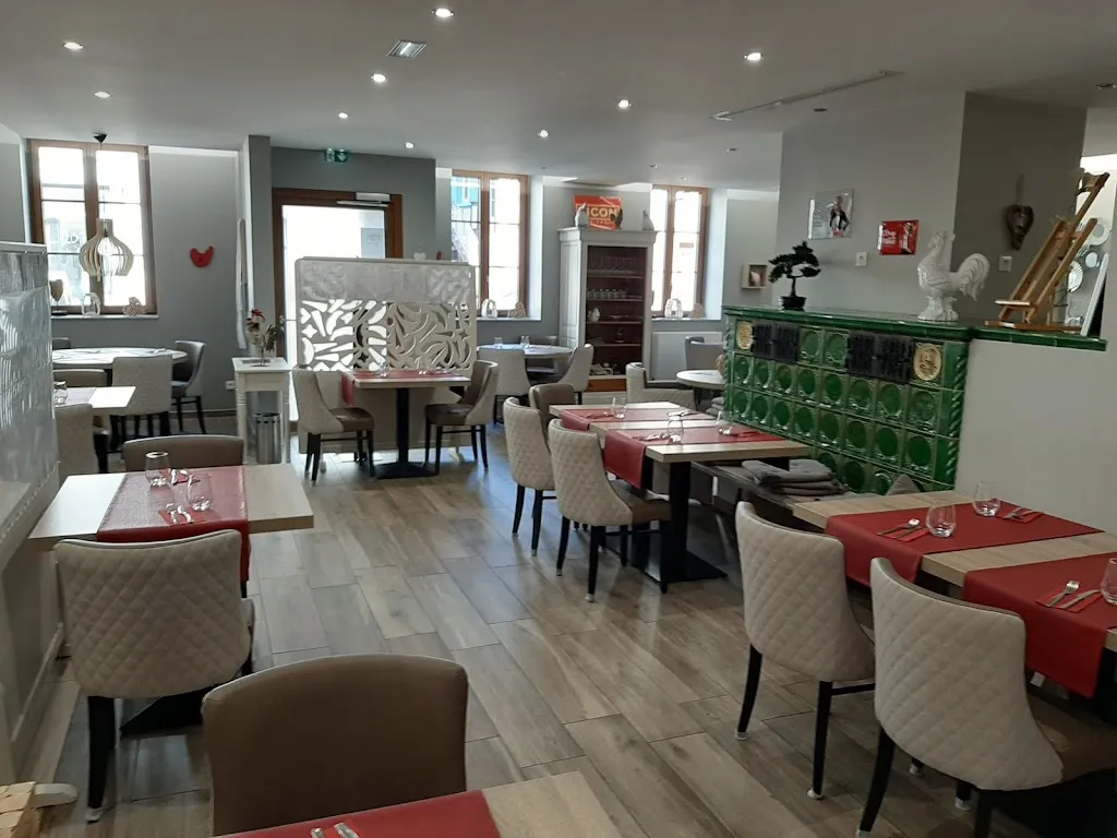 Au Coq Blanc restaurant in Niederbronn-les-Bains