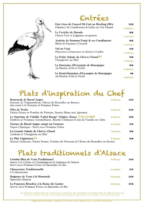 Menü_La Winstub du Casino Barrière Niederbronn-les-Bains_Niederbronn-les-Bains_Bild_3