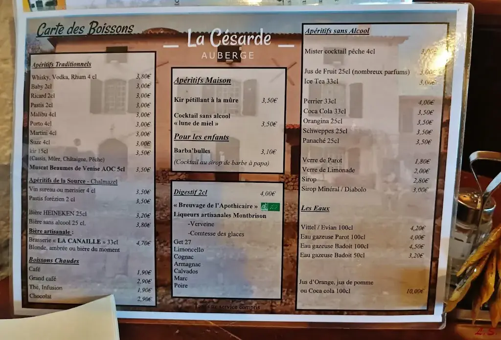 Menu_Auberge la Césarde_Marcilly-le-Châtel_image_1