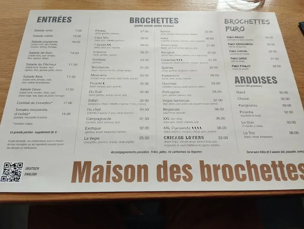 Menu_Maison des Brochettes-Moutier_Moutier_image_1