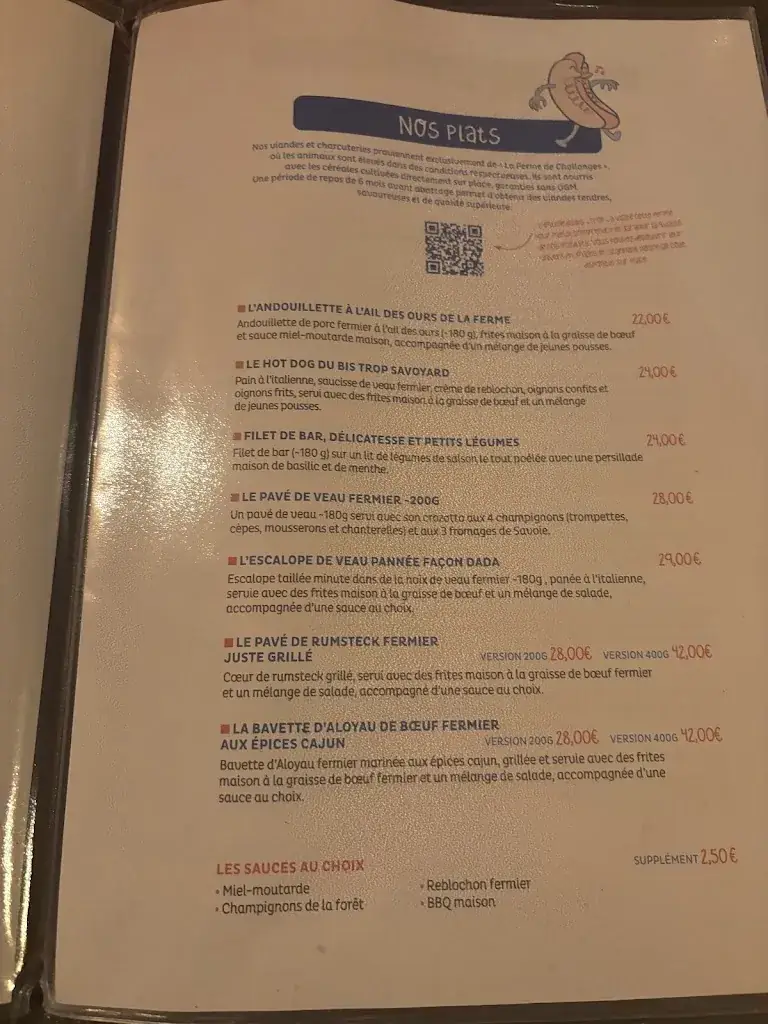 Menu_Le Bis 