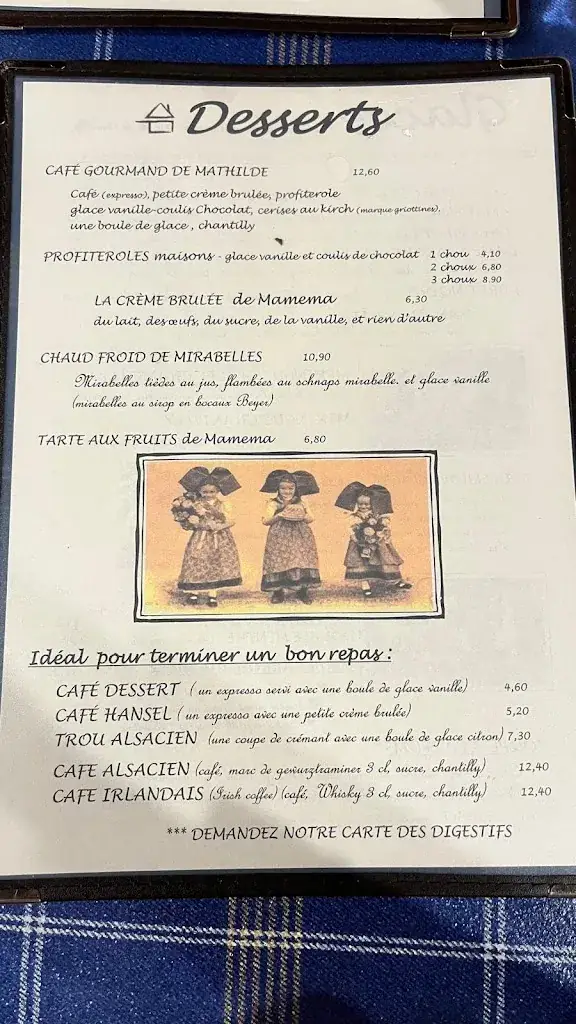 Menu_Restaurant chez Mamema - S'Ochsestuebel (au Boeuf)_Obenheim_image_1