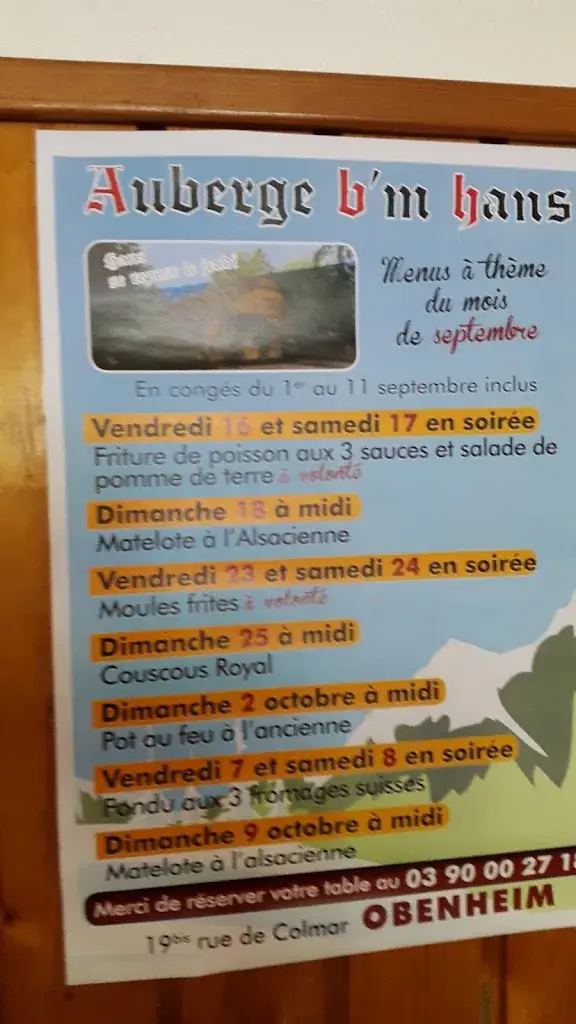 Menu_Auberge B'm Hans_Obenheim_image_2