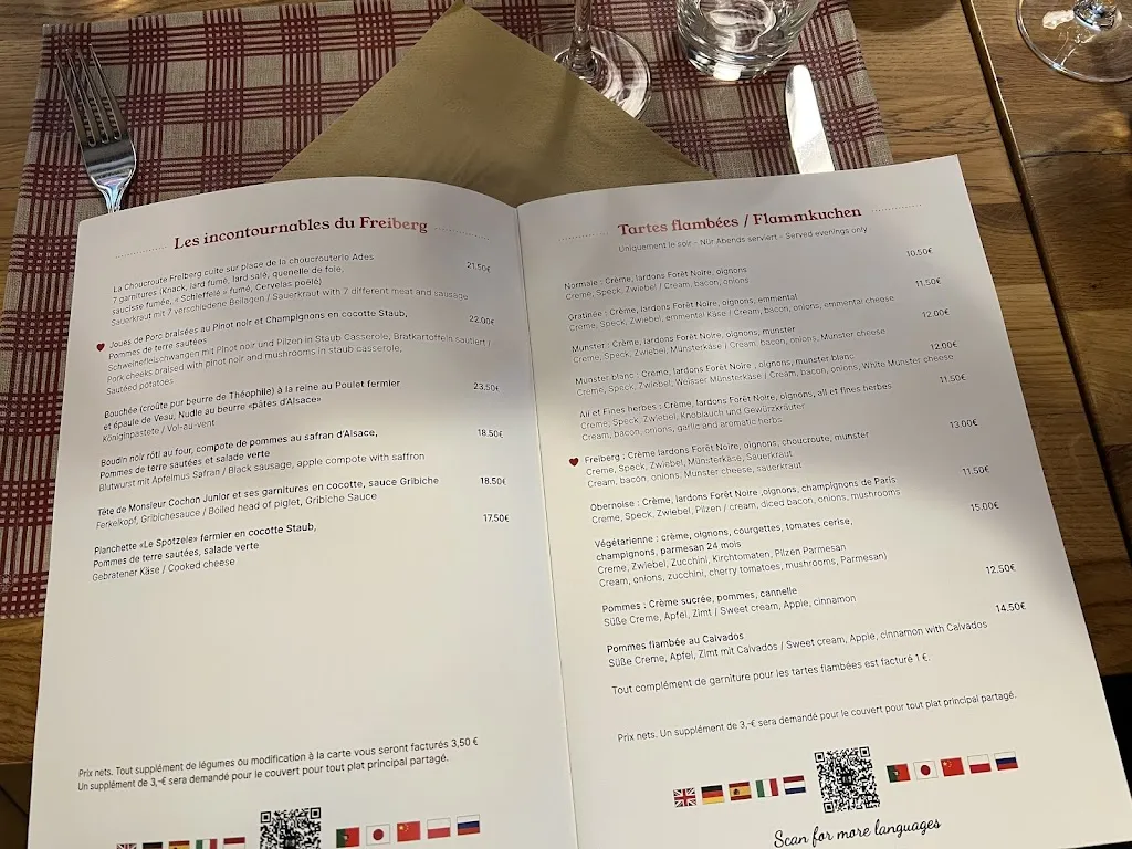 Menu_Winstub Le Freiberg Restaurant Obernai_Obernai_image_4