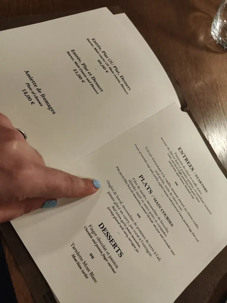 Menu_Restaurant Citadines Eurométropole_Oberhausbergen_image_3