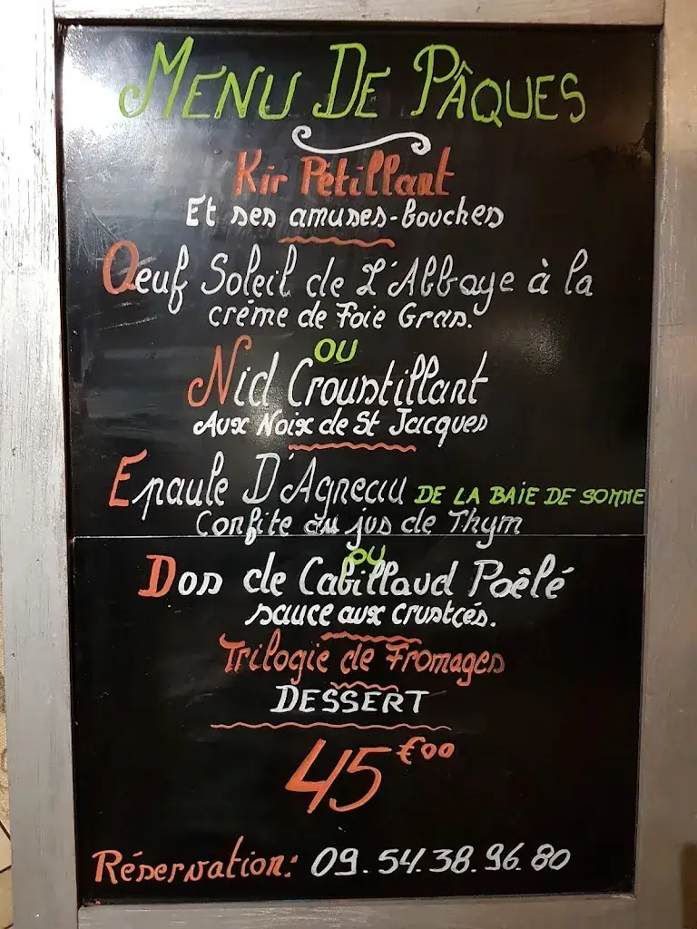 Menü_BRASSERIE DE L'ABBAYE_Moyenmoutier_Bild_2