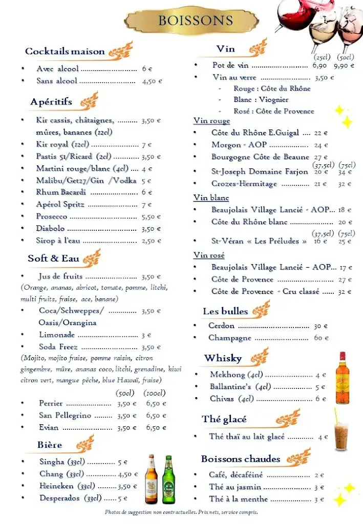 Menu_TUK TUK THAÏ, restaurant thaïlandais_Châtillon-sur-Chalaronne_image_3