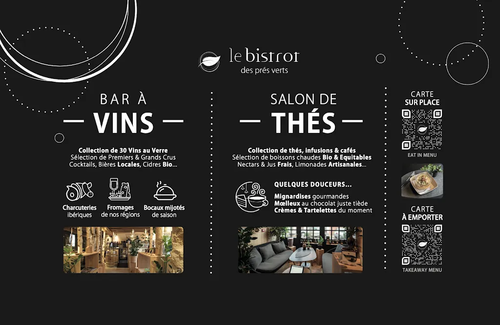 Menu_🍷 Le Bistrot des Prés Verts à Châteauneuf ⚠️ Réservations max 5 personnes_Châteauneuf_immagine_1