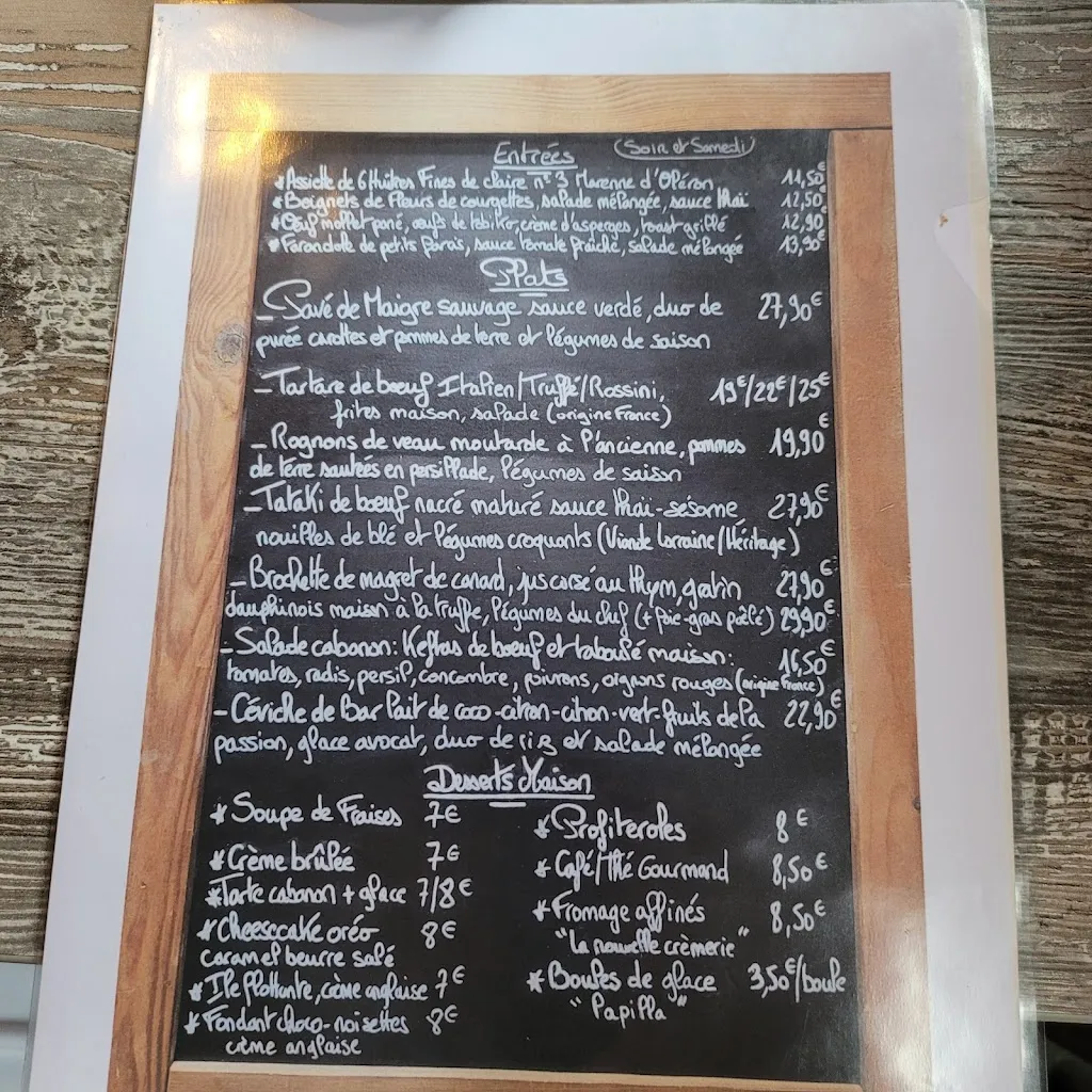Menu_Le Petit Cabanon_Châteauneuf-Grasse_image_2