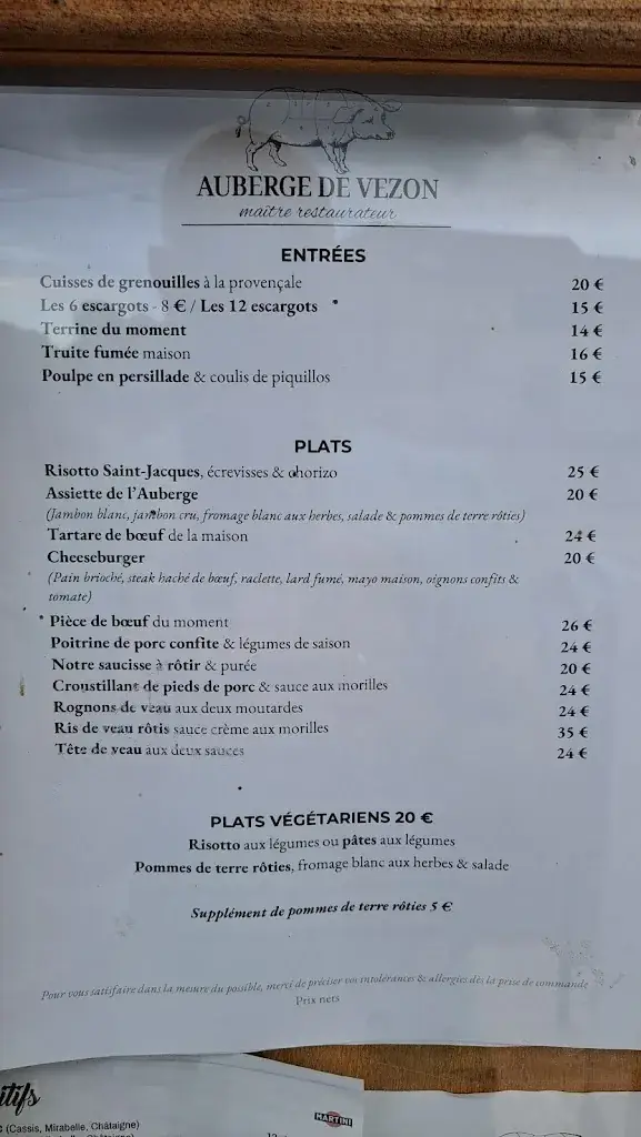 Menu_Auberge De Vezon_Marieulles_image_1