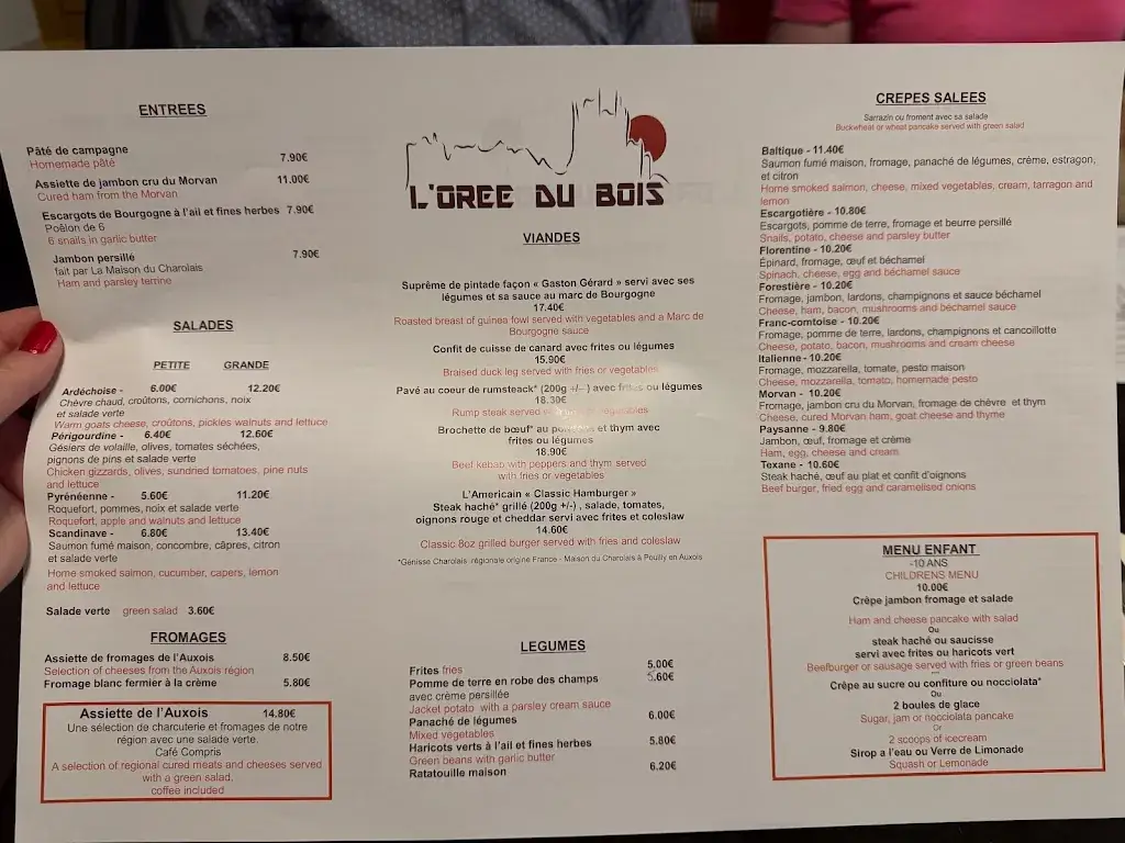 Menu_L’Orée du bois_Châteauneuf_image_2