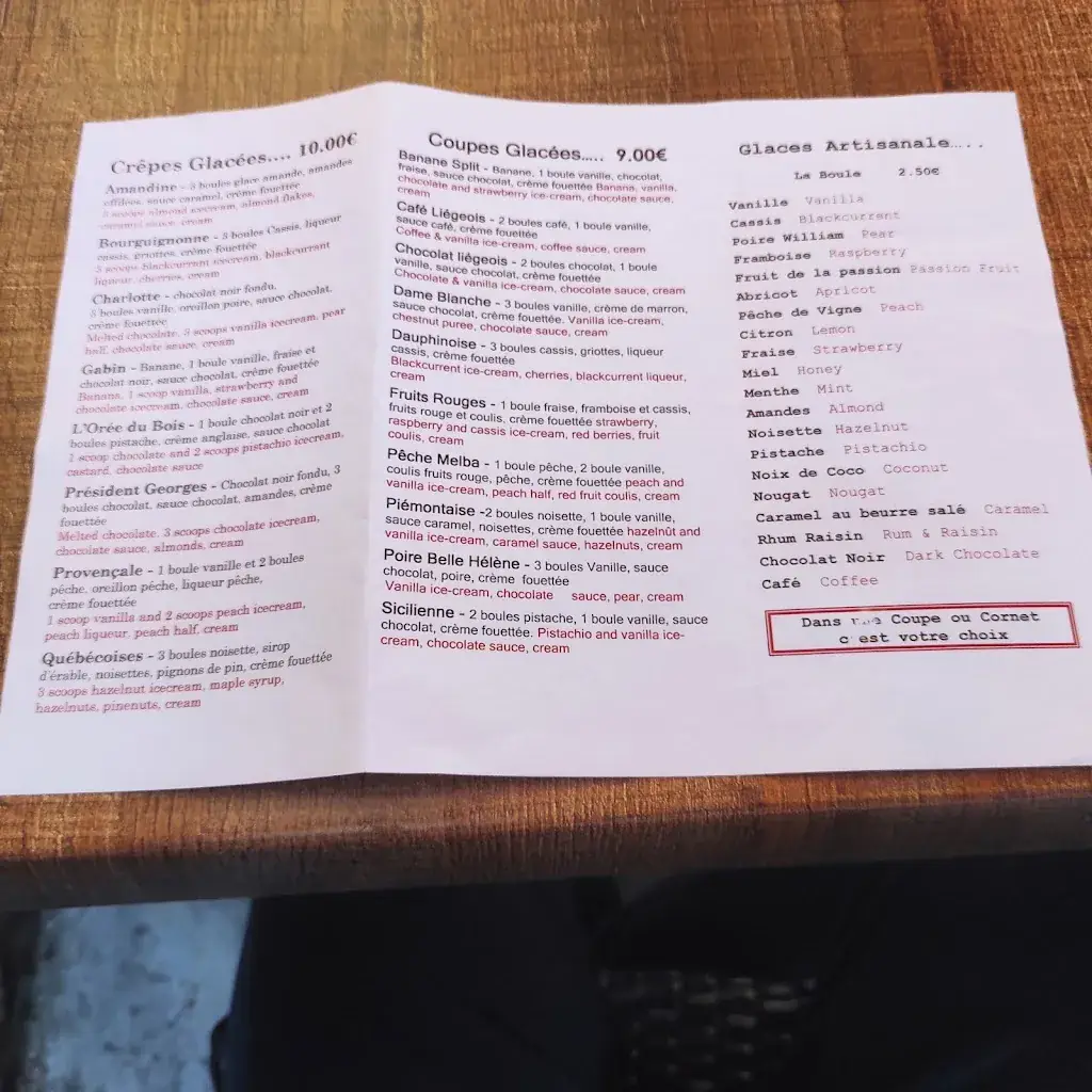 Menu_L’Orée du bois_Châteauneuf_image_3