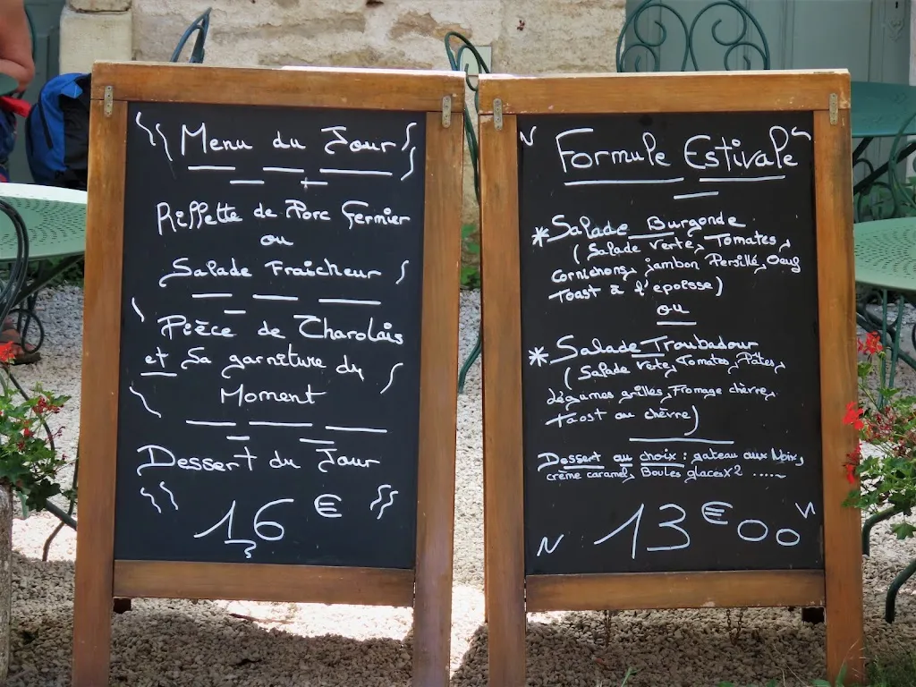 Menu_Auberge du Marronnier_Châteauneuf_image_4