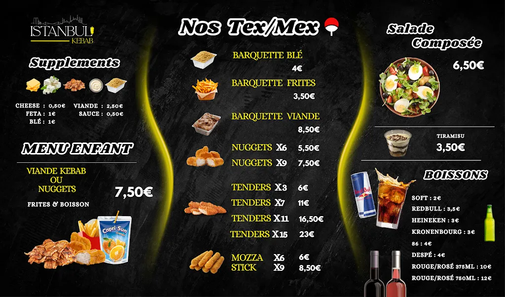 Menu_Snack Kebab Istanbul_Piennes_image_1