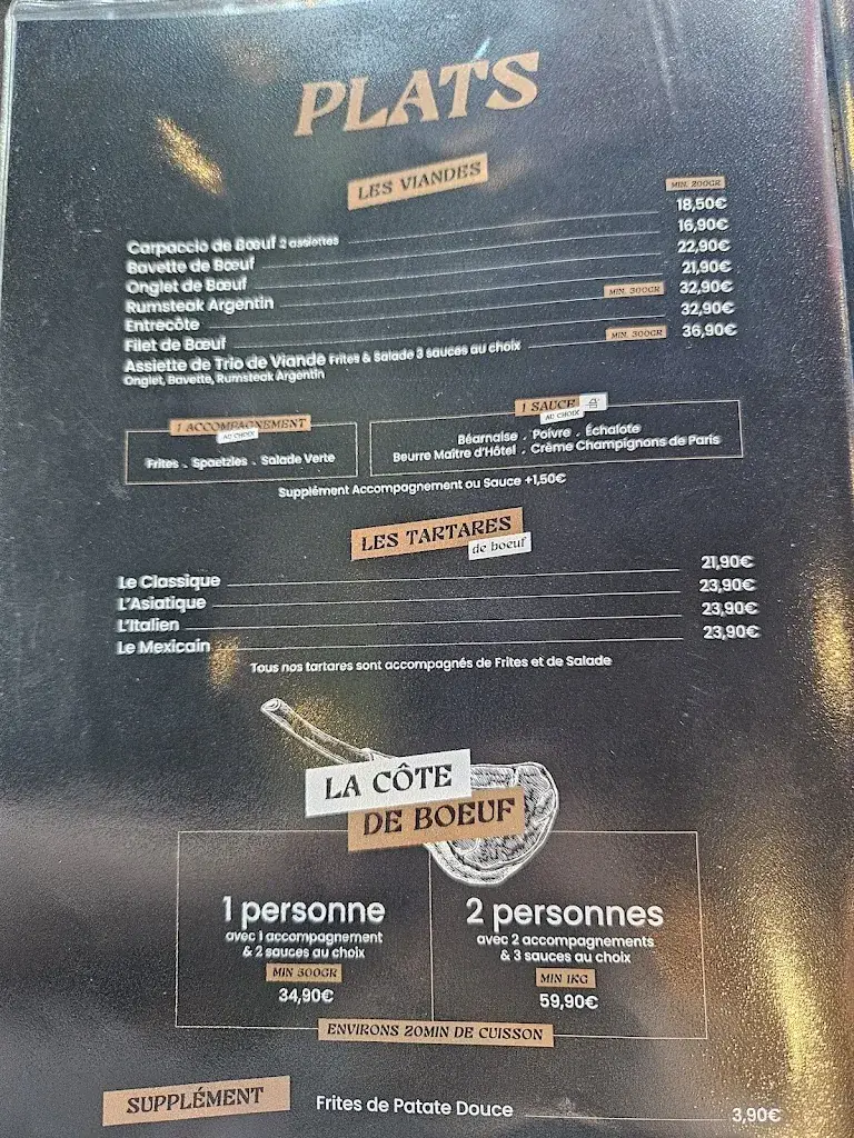 Menu_La côte de boeuf_Reichstett_image_1