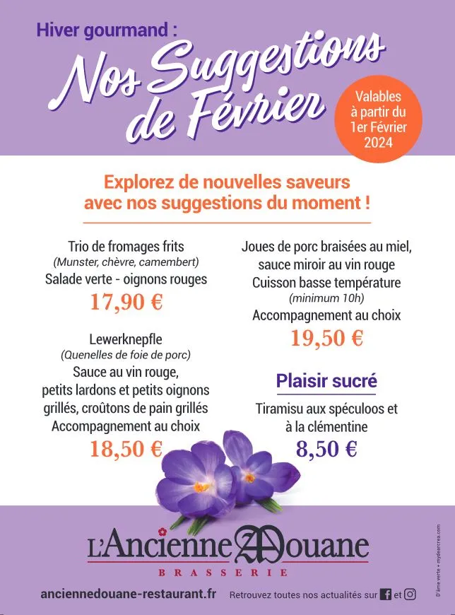 Menu_L'Ancienne Douane Reichstett_Reichstett_image_2