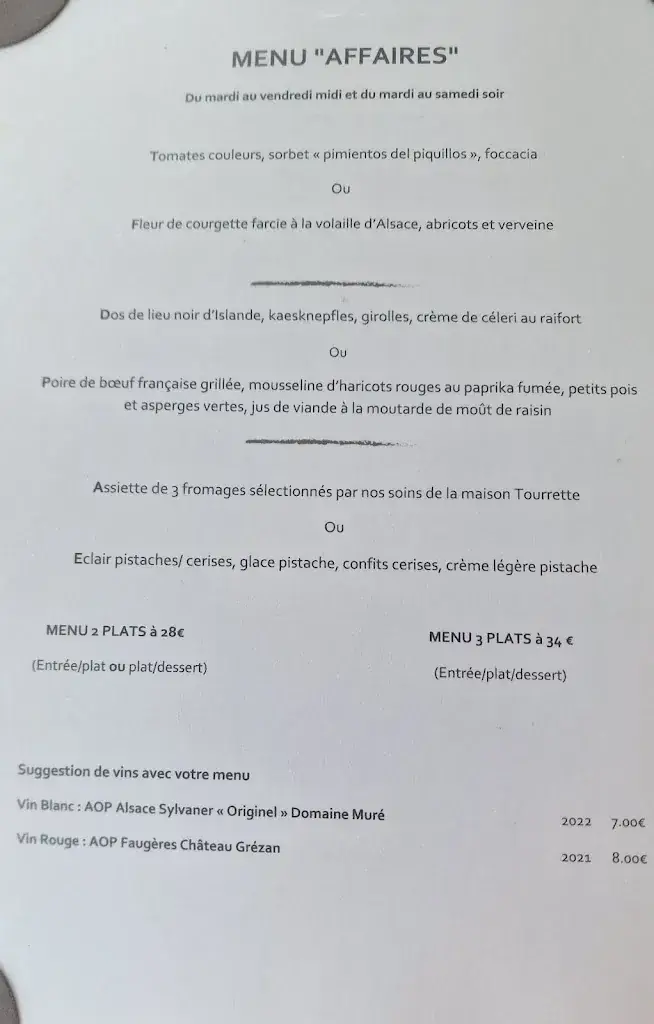 Menu_Côté Lac_Schiltigheim_image_4