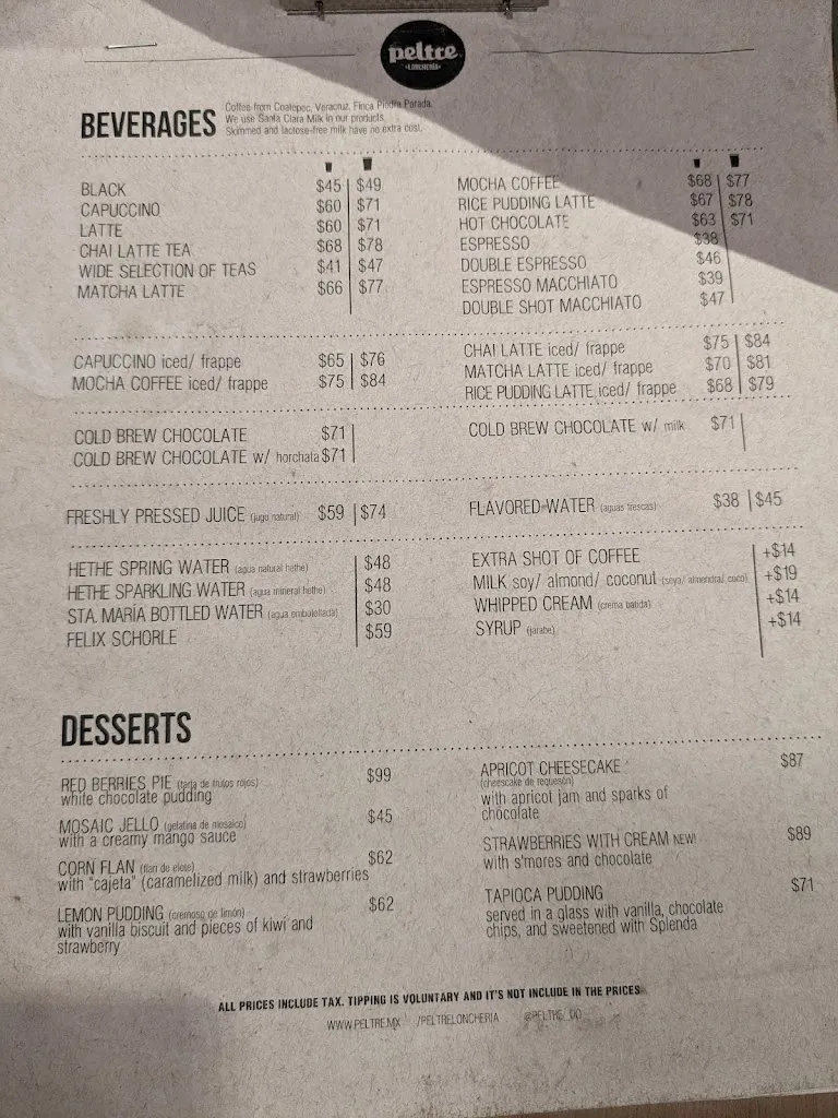 Menu_Peltre (Río Lerma)_Mexico_image_4