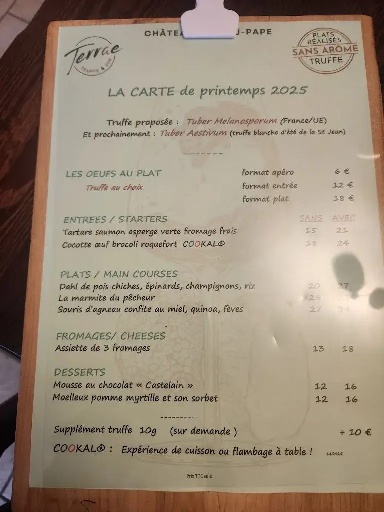 Menü_Terrae - Truffe & Vin_Châteauneuf-du-Pape_Bild_3