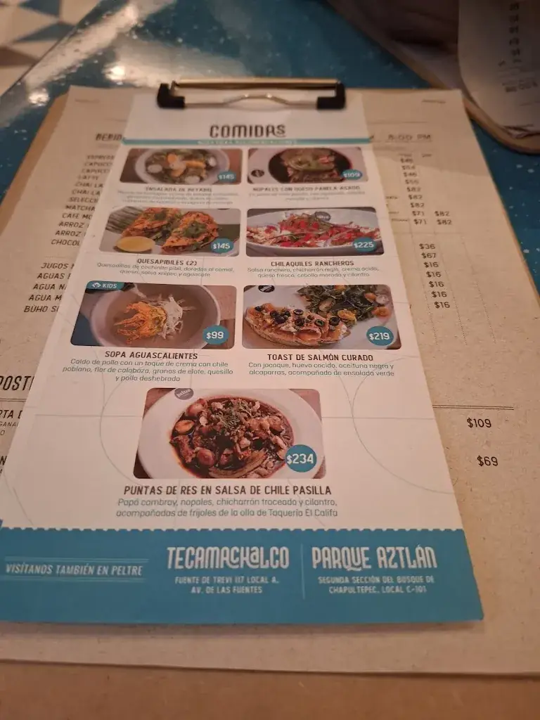Menu_Peltre Lonchería _Mexico_image_1