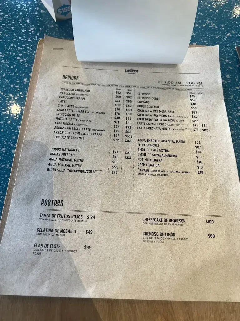 Menu_Peltre Lonchería (Narvarte)_Mexico_image_3