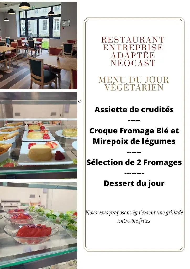Menu_Le Néocast_Neufchâteau_imagen_1