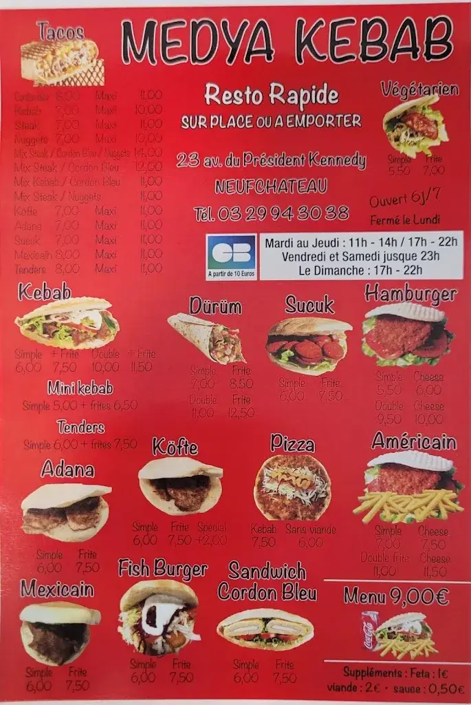 Menu_Snack Medya_Neufchâteau_image_1