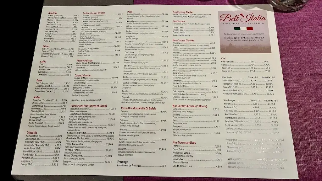 Menu_Restaurant Bell'Italia_Pfastatt_image_1