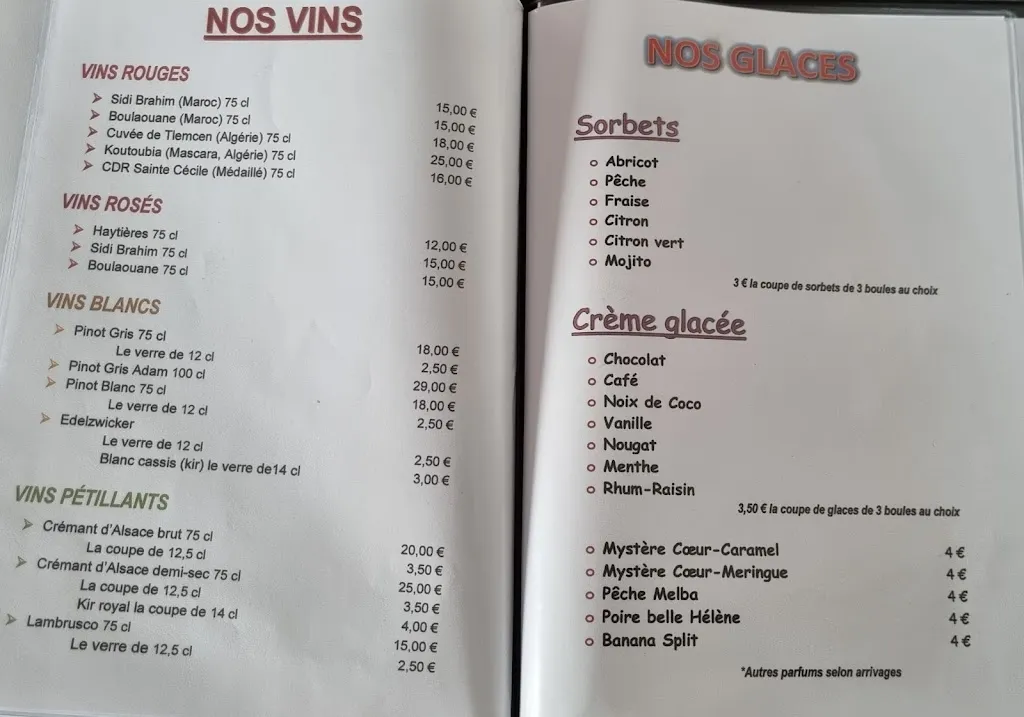 Menu_La Rose Des Sables_Pfastatt_image_2
