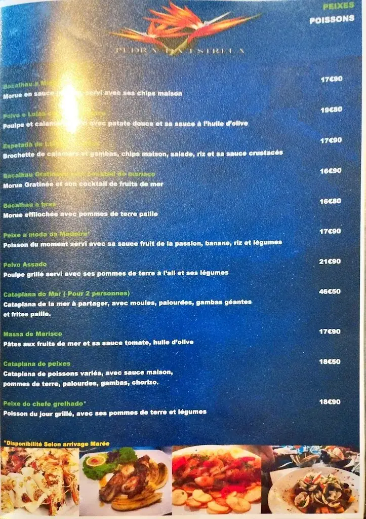 Menu_Pedra Da Estrela_Nogent-sur-Seine_image_1