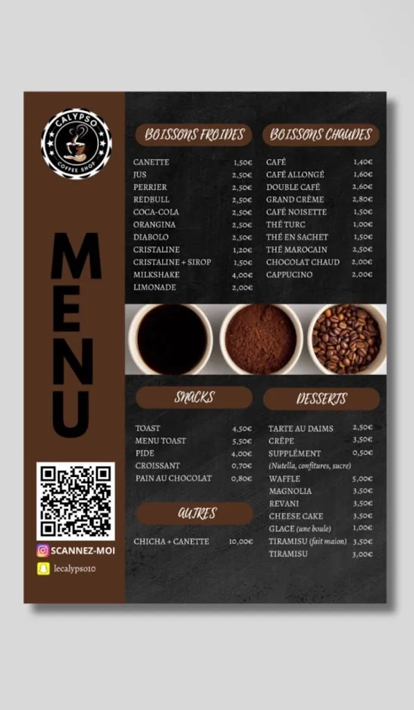 Menu_Café Le Calypso_Nogent-sur-Seine_image_1