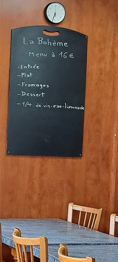 Menu_Restaurant - La bohème_Pouxeux_image_2