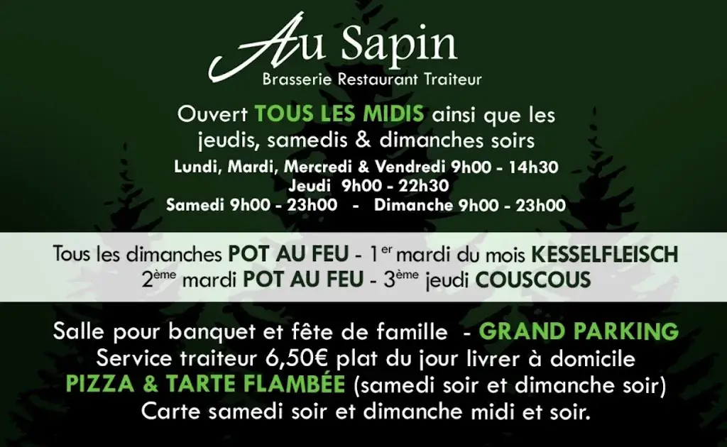 Menu_Restaurant Au Sapin_Reichshoffen_image_1