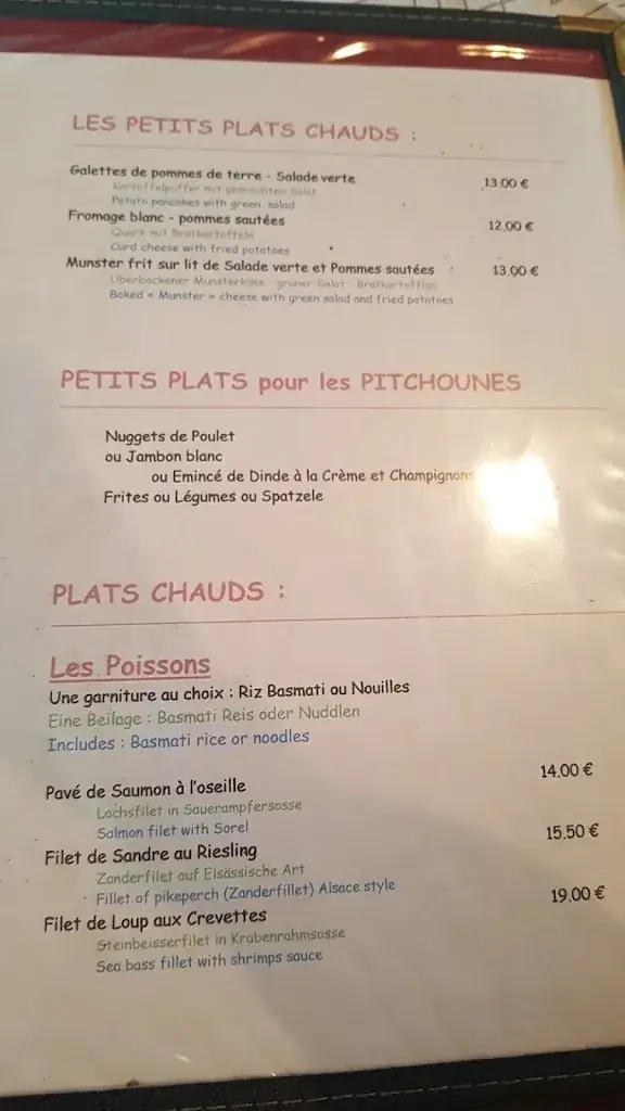 Menu_Hotel-Restaurant à l'étrier_Reichstett_image_2