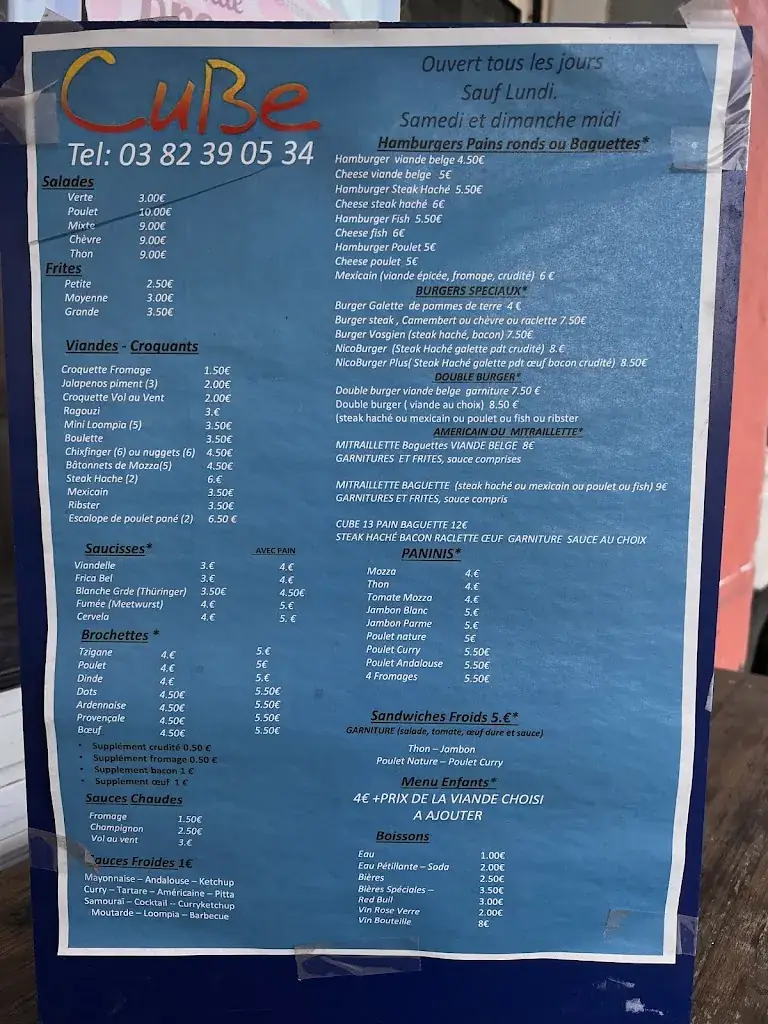 Menu_Cube 13_Réhon_image_1