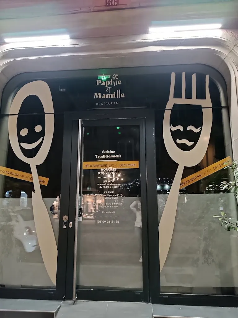 Restaurant chez Papille et Mamille restaurant in Remiremont