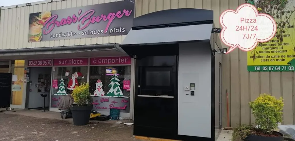 Distributeur automatique de pizza restaurant in Rémilly