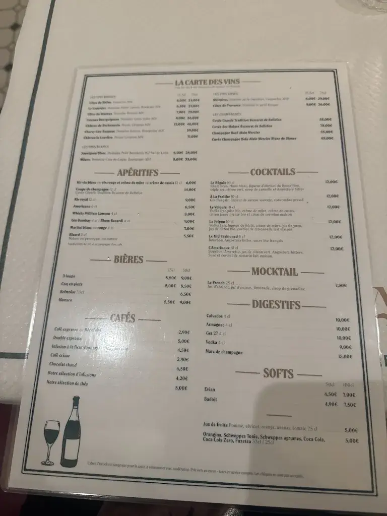 Menu_L'Atelier Entrecôte et Volaille_Reims_image_3