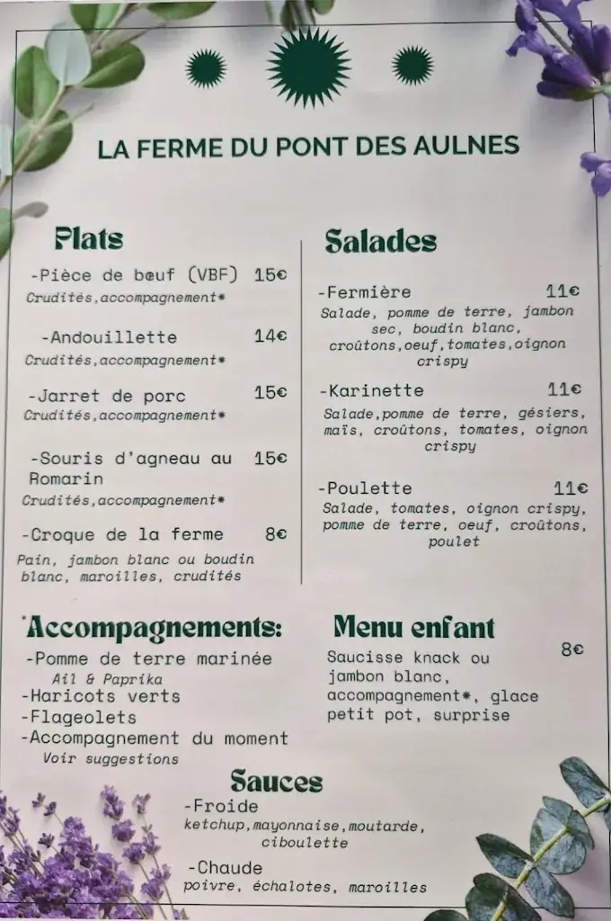 Menu_La Ferme du pont des Aulnes_Mazures_image_1