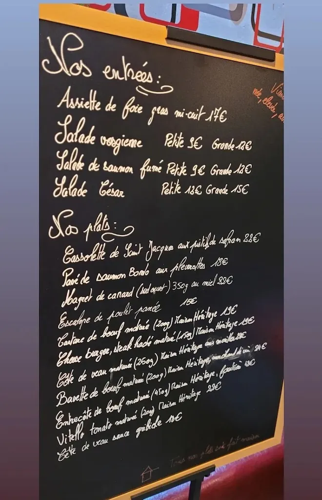 Menu_Le Globe Remiremont_Remiremont_image_1
